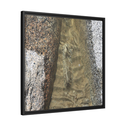 Between Concrete Walls - Unique Stretched Canvas Wall Art - Art By Earth