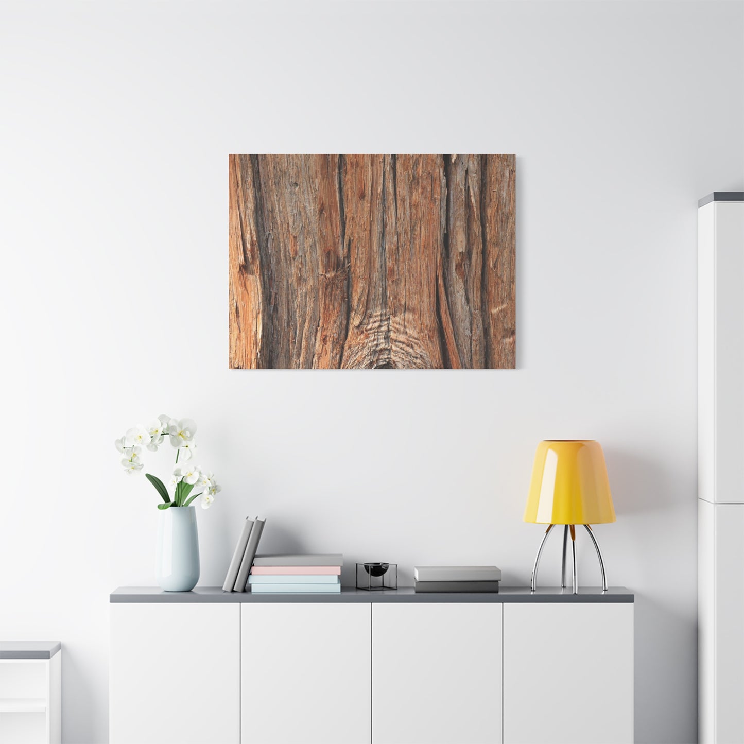 Bark's Ancient Whispers - Unique Frameless Canvas Wall Art - Art By Earth