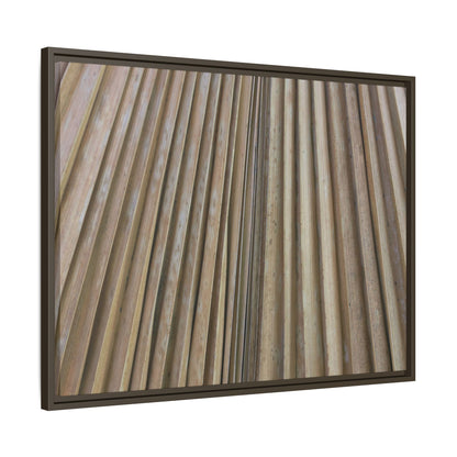 Wooden Whispers - Unique Stretched Canvas Wall Art - Art By Earth