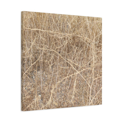 Dry Echoes - Unique Frameless Canvas Wall Art - Art By Earth