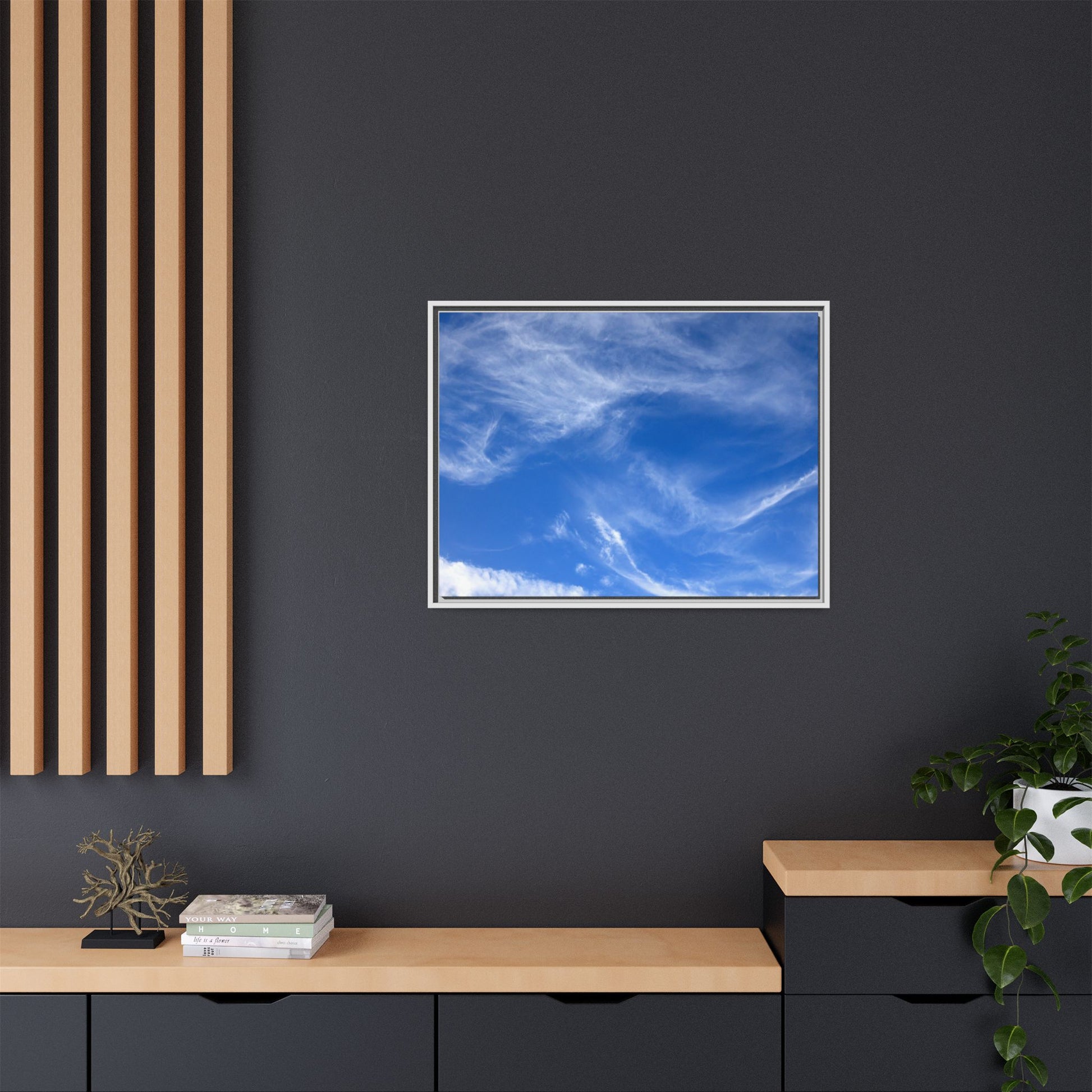 Cloudscape Reverie - Unique Stretched Canvas Wall Art - Art By Earth