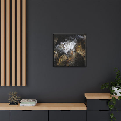 Cascading Momentum - Unique Stretched Canvas Wall Art - Art By Earth