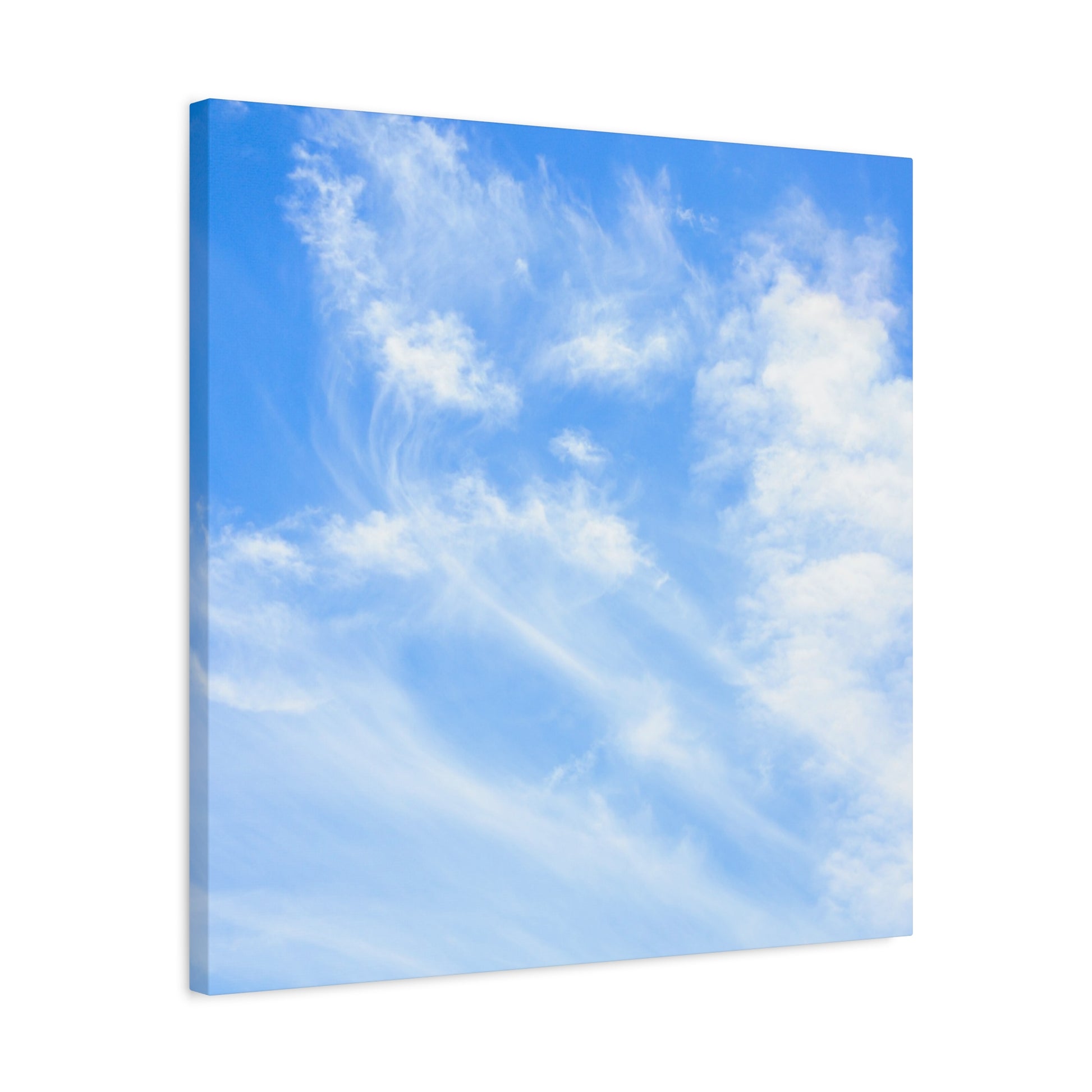 Whispers of Cerulean - Unique Frameless Canvas Wall Art - Art By Earth