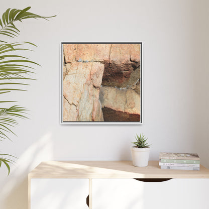 Fractured Stone - Unique Stretched Canvas Wall Art - Art By Earth