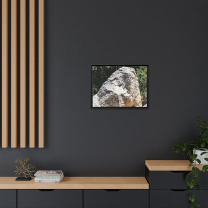 Stone's Silent Whisper - Unique Stretched Canvas Wall Art - Art By Earth