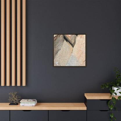 Rock Fragment - Unique Stretched Canvas Wall Art - Art By Earth