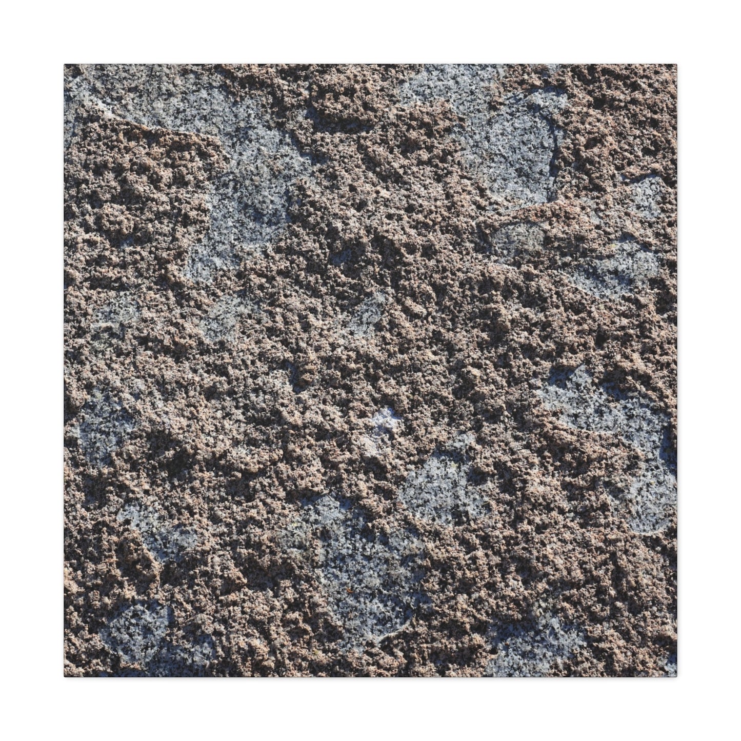 Soil and Stone - Unique Frameless Canvas Wall Art