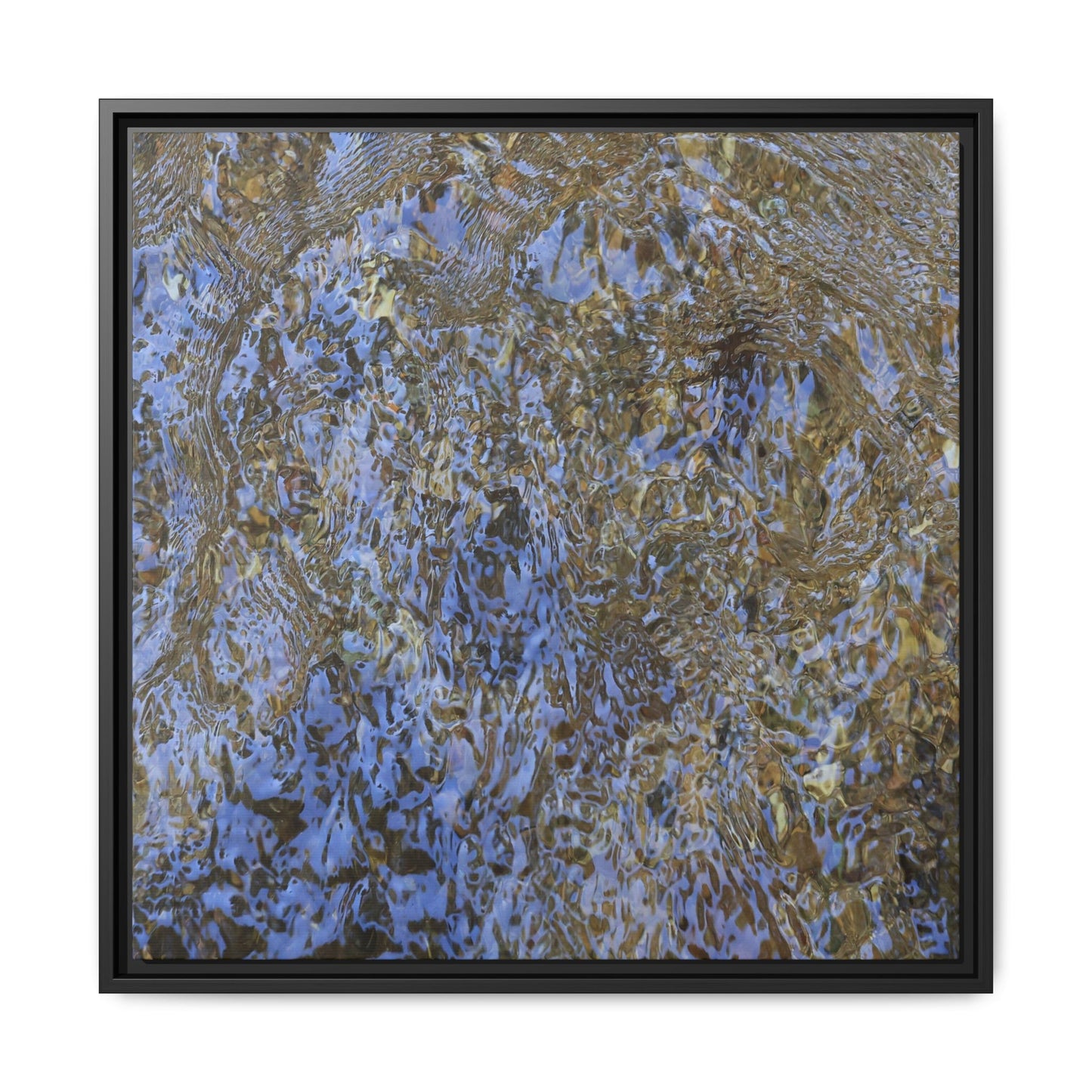 Aquatic Reflections - Unique Stretched Canvas Wall Art - Art By Earth
