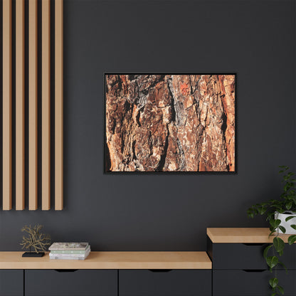Nature's Rugged Canvas - Unique Stretched Canvas Wall Art