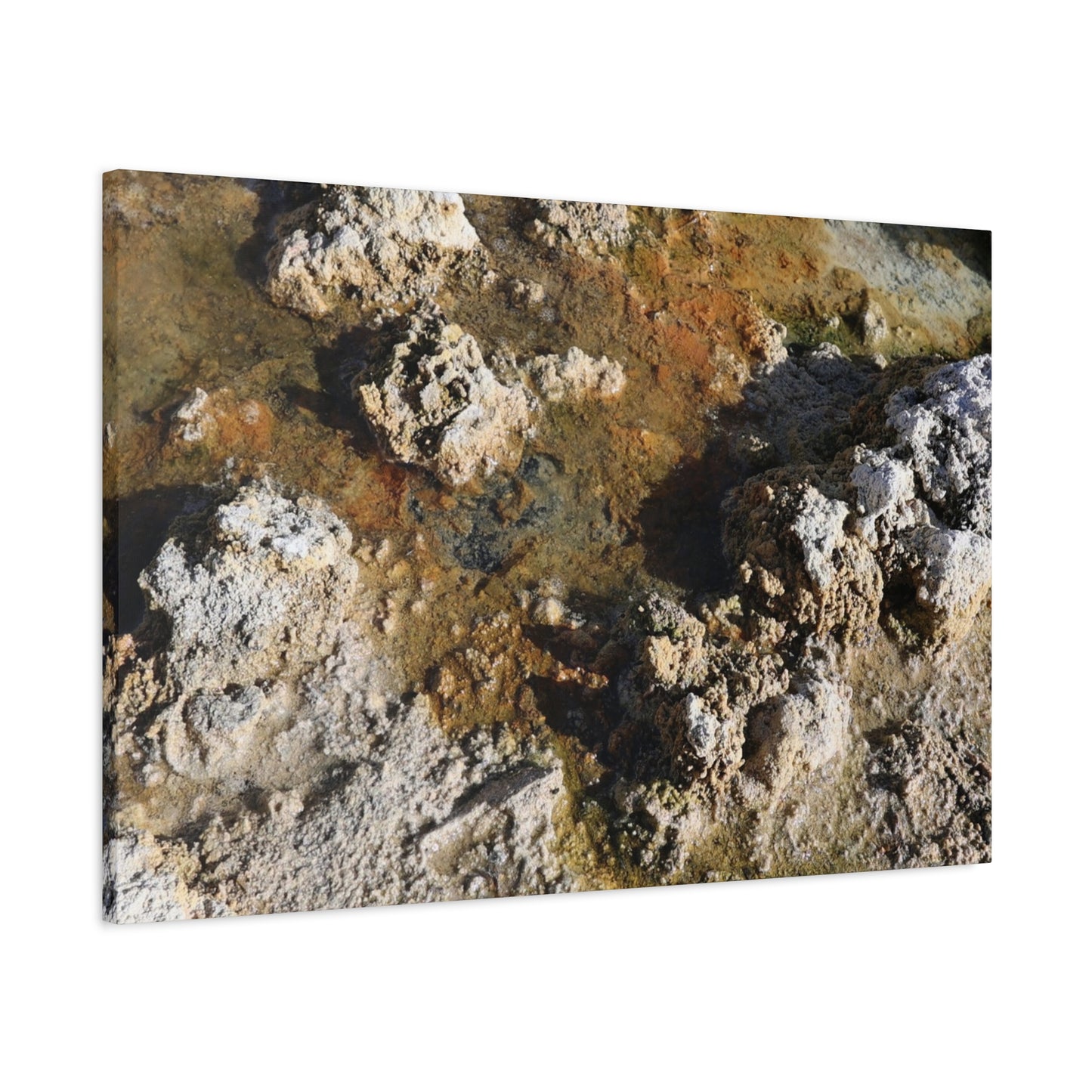 Mineral Landscape - Unique Frameless Canvas Wall Art