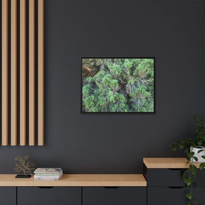 Verdant Whispers - Unique Stretched Canvas Wall Art - Art By Earth