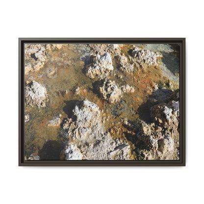 Stone Sea of Silence - Unique Stretched Canvas Wall Art