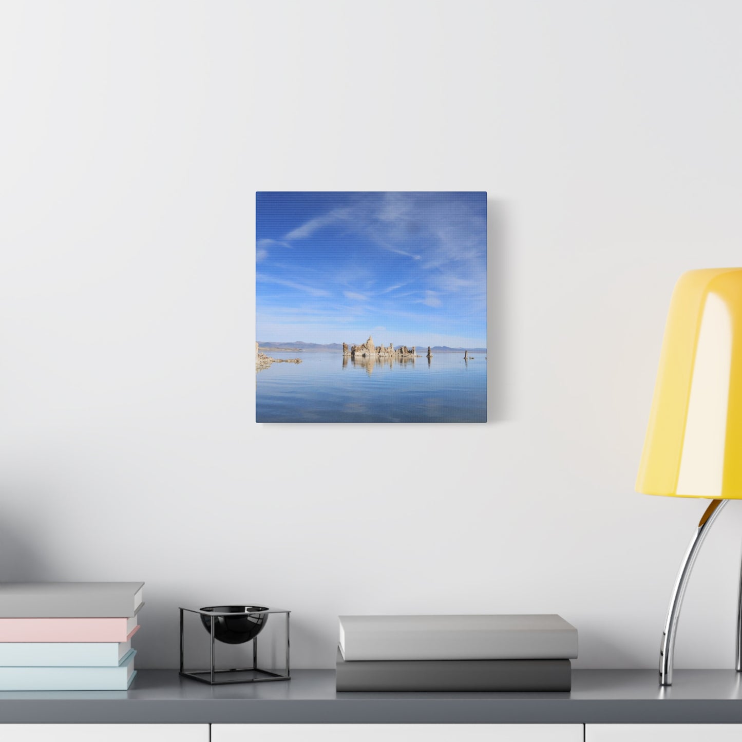 Stillness Reflected - Unique Frameless Canvas Wall Art