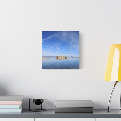 Stillness Reflected - Unique Frameless Canvas Wall Art