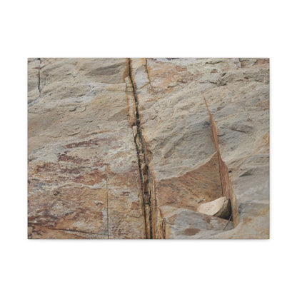 Cracked Canvas of Time - Unique Frameless Canvas Wall Art - Art By Earth