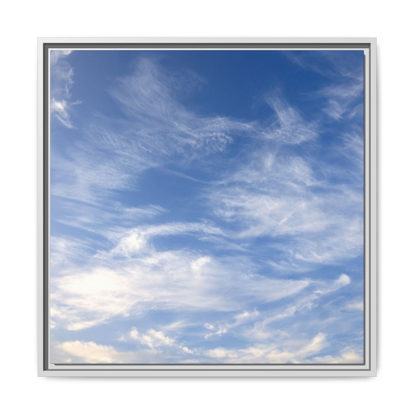 Ethereal Blue Tapestry - Unique Stretched Canvas Wall Art - Art By Earth