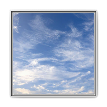 Ethereal Blue Tapestry - Unique Stretched Canvas Wall Art - Art By Earth