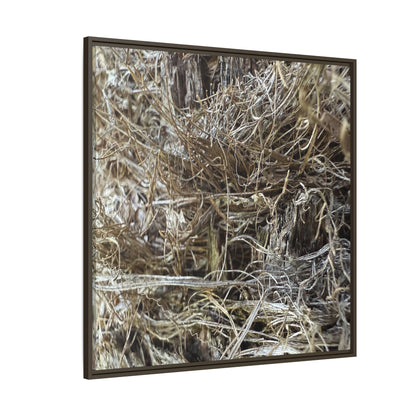 Tangled Whispers of Autumn - Unique Stretched Canvas Wall Art - Art By Earth