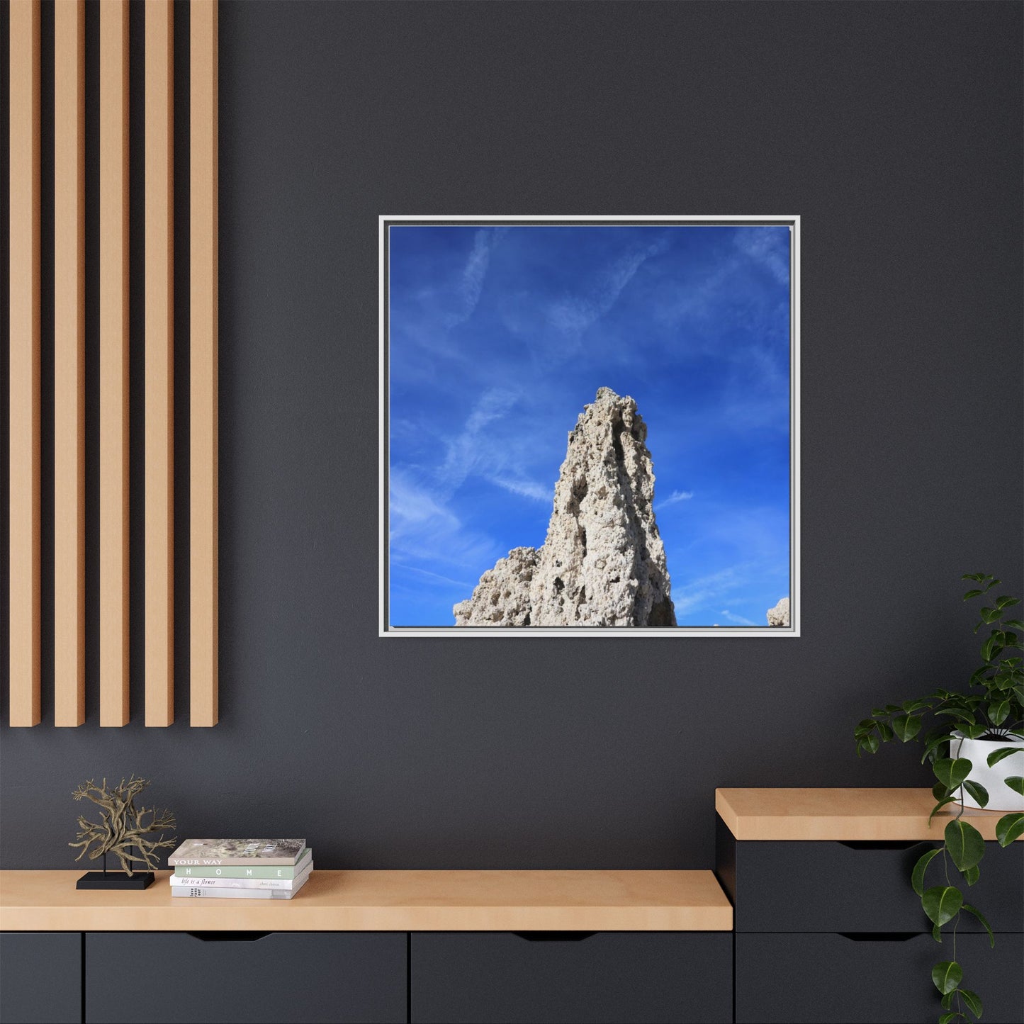 Monolith of Time - Unique Stretched Canvas Wall Art