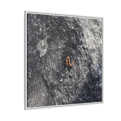 Volcanic Ash and Copper - Unique Stretched Canvas Wall Art - Art By Earth