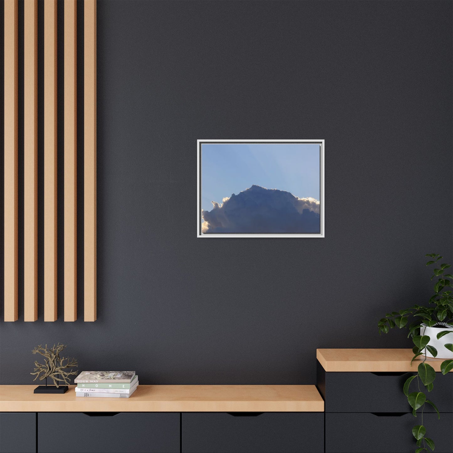 Cumulus Majesty - Unique Stretched Canvas Wall Art