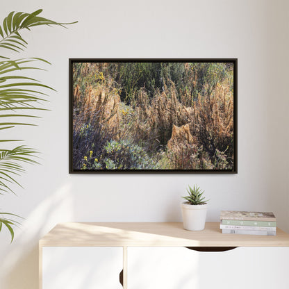 Drought-Stricken Landscape - Unique Stretched Canvas Wall Art - Art By Earth