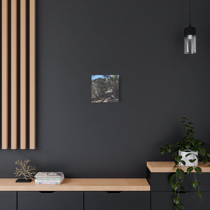 Desert Blooms - Unique Frameless Canvas Wall Art