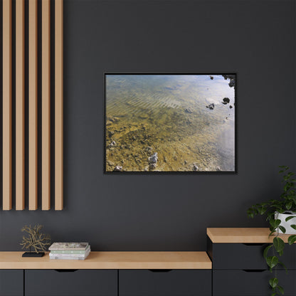 Ripples of Stone - Unique Stretched Canvas Wall Art