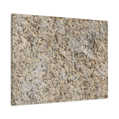 Granular Echoes - Unique Frameless Canvas Wall Art - Art By Earth