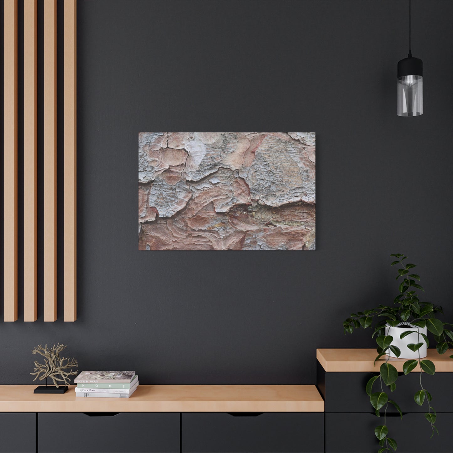 Textural Landscape - Unique Frameless Canvas Wall Art - Art By Earth