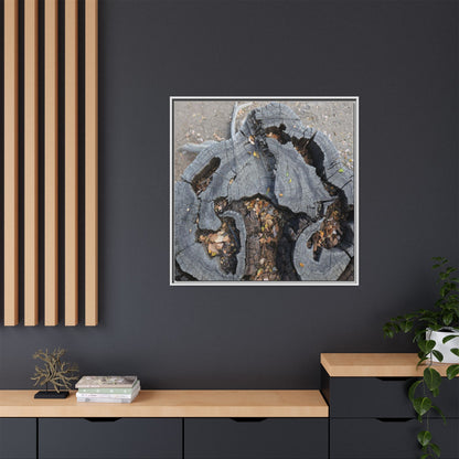 Time's Fractal Memory - Unique Stretched Canvas Wall Art - Art By Earth