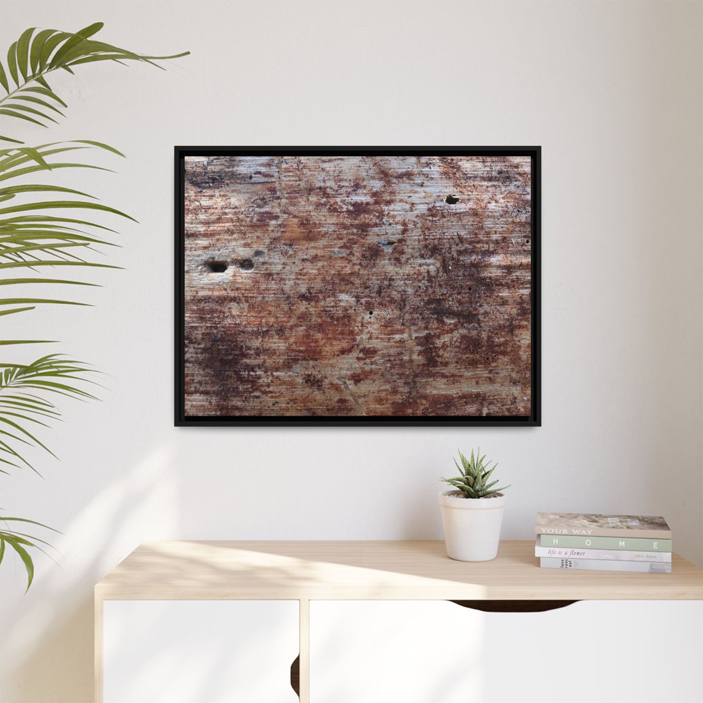 Rustic Textures - Unique Stretched Canvas Wall Art - Art By Earth