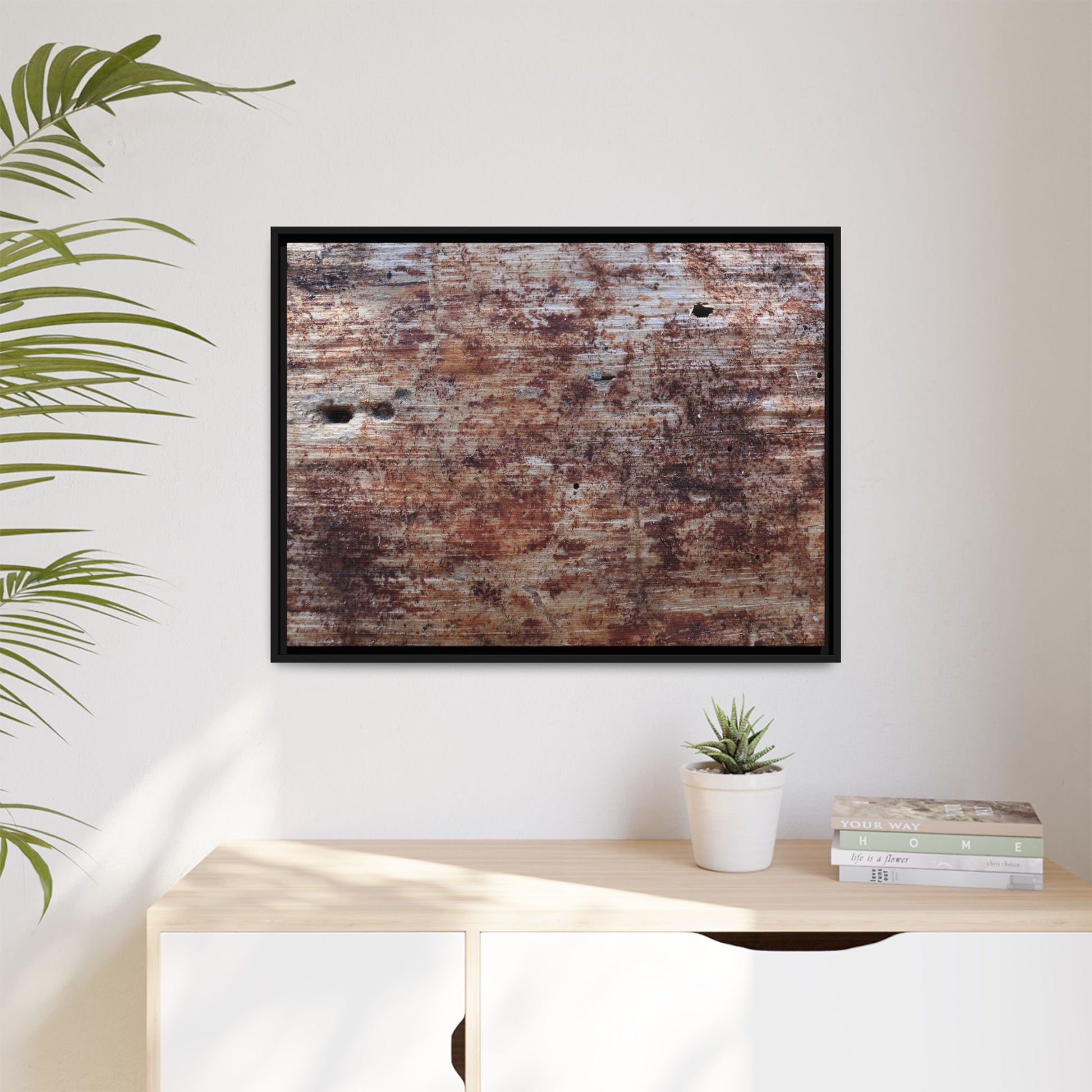 Rustic Textures - Unique Stretched Canvas Wall Art - Art By Earth