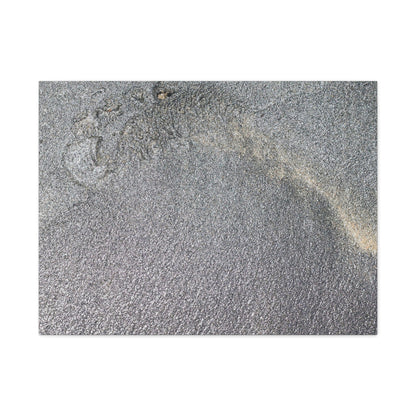 Ephemeral Whispers of Granite - Unique Frameless Canvas Wall Art - Art By Earth