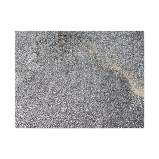 Ephemeral Whispers of Granite - Unique Frameless Canvas Wall Art - Art By Earth