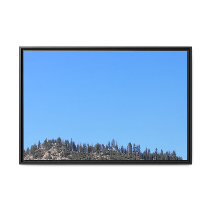 Blue Silence - Unique Stretched Canvas Wall Art