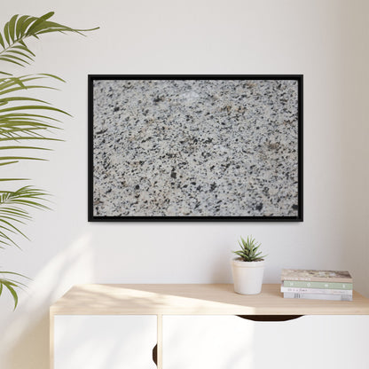 Monochrome Mosaic - Unique Stretched Canvas Wall Art - Art By Earth