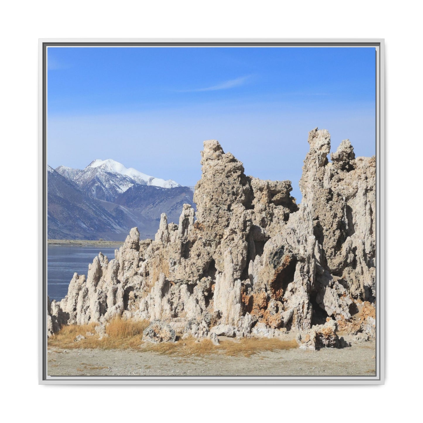 Mono Lake Tufa - Unique Stretched Canvas Wall Art