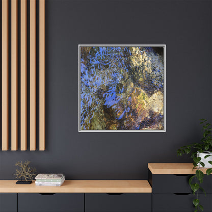 Aquatic Kaleidoscope - Unique Stretched Canvas Wall Art - Art By Earth