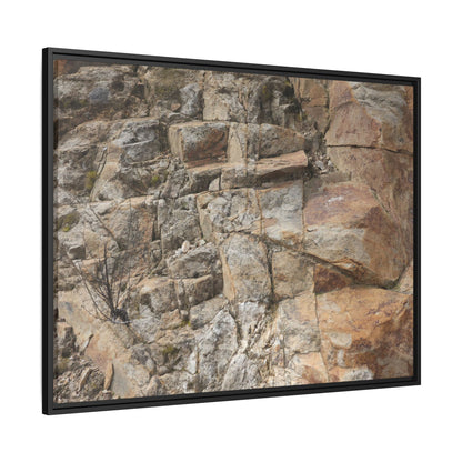 Sandstone Symphony - Unique Stretched Canvas Wall Art - Art By Earth