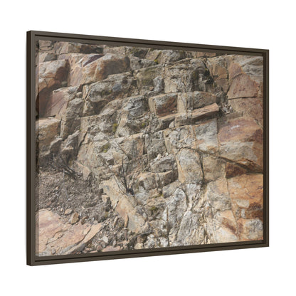 Stone's Silent Story - Unique Stretched Canvas Wall Art - Art By Earth