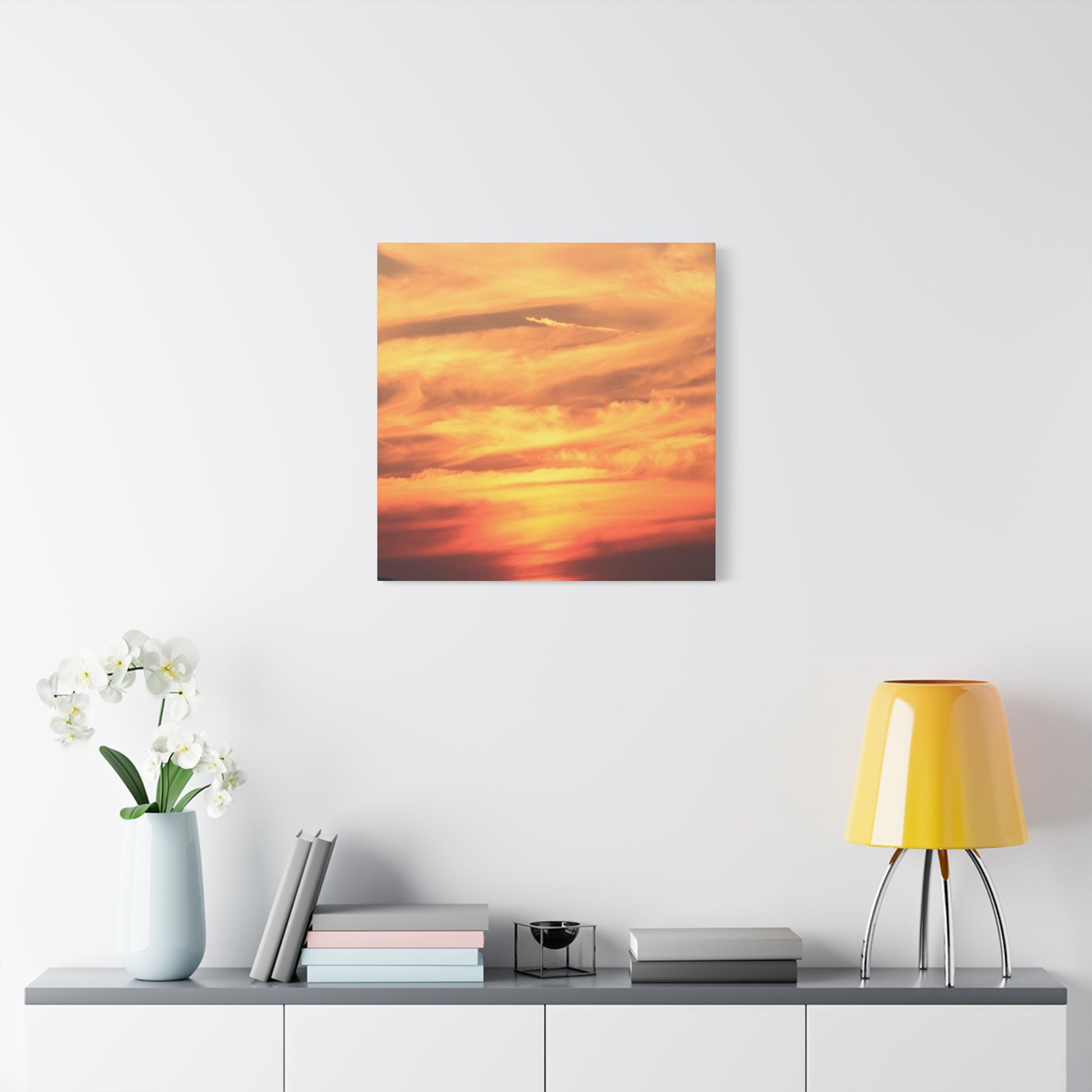 Golden Whispers - Unique Frameless Canvas Wall Art - Art By Earth