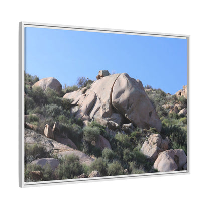 Ancient Stone Landscape - Unique Stretched Canvas Wall Art - Art By Earth