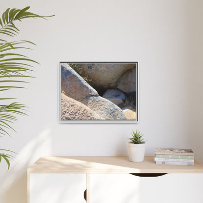 Boulder Shelter - Unique Stretched Canvas Wall Art