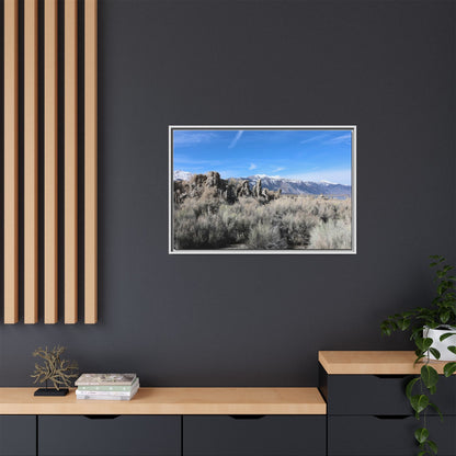 Whispers of the Sagebrush Steppe - Unique Stretched Canvas Wall Art
