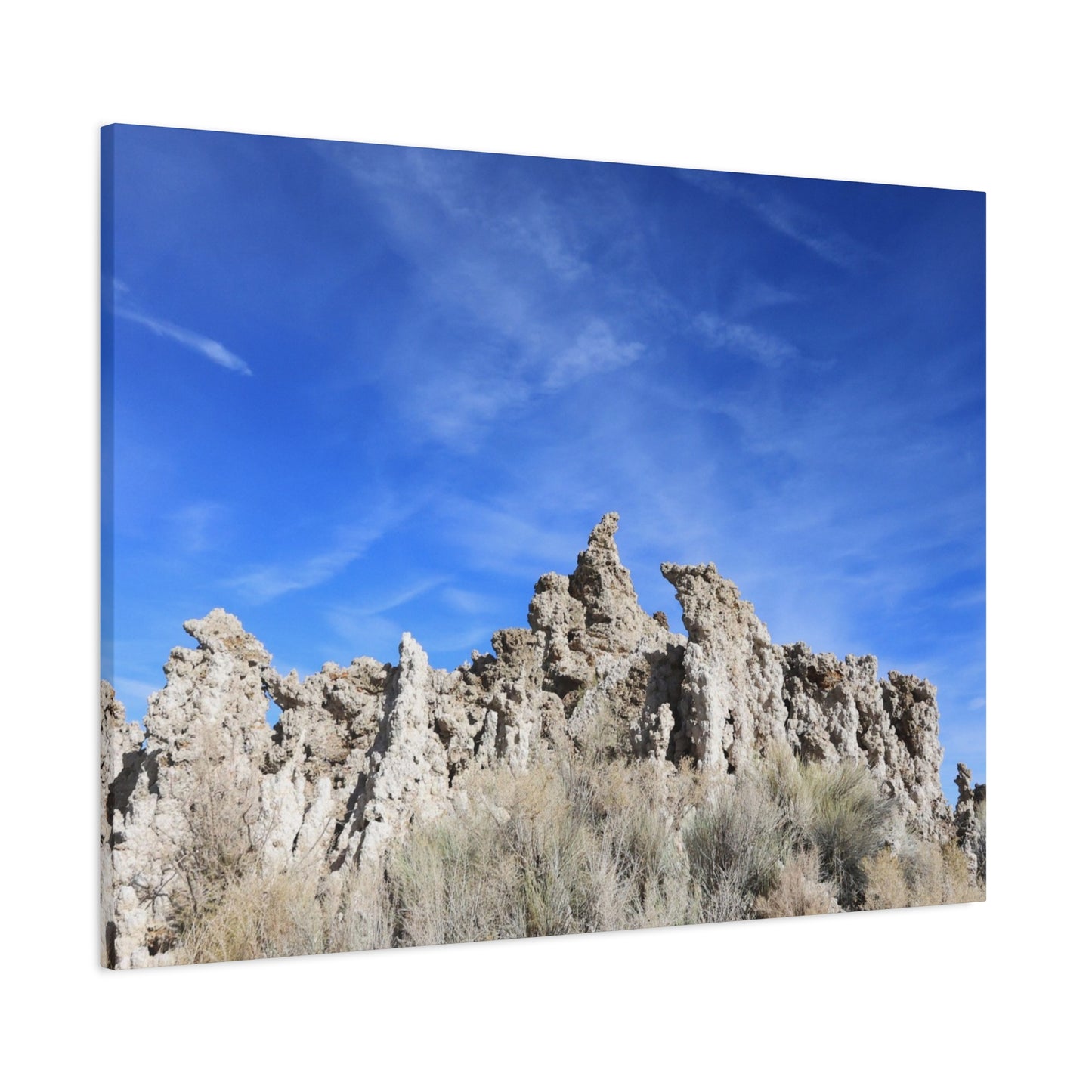Sentinel Spires - Unique Frameless Canvas Wall Art
