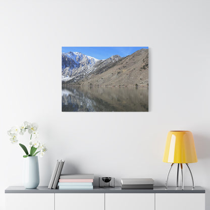 Reflection of Silence - Unique Frameless Canvas Wall Art