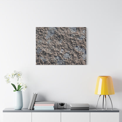 Soil and Stone - Unique Frameless Canvas Wall Art