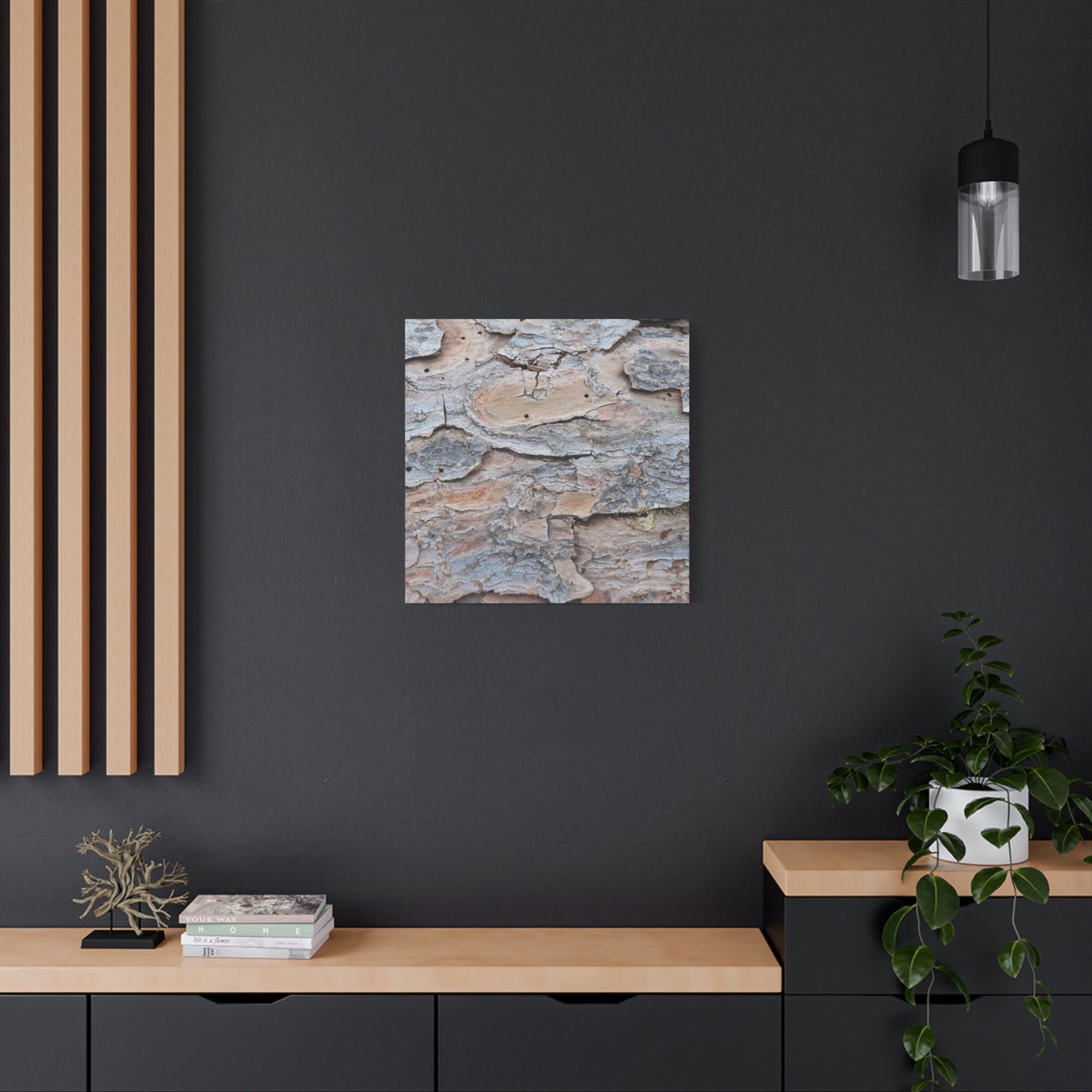 Textural Geology - Unique Frameless Canvas Wall Art - Art By Earth