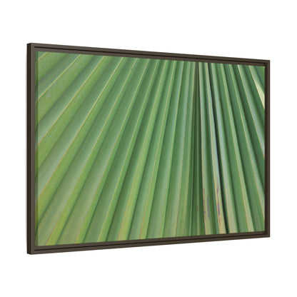 Emerald Rays - Unique Stretched Canvas Wall Art - Art By Earth